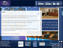 Tablet Screenshot of parthenon-hotel.eu